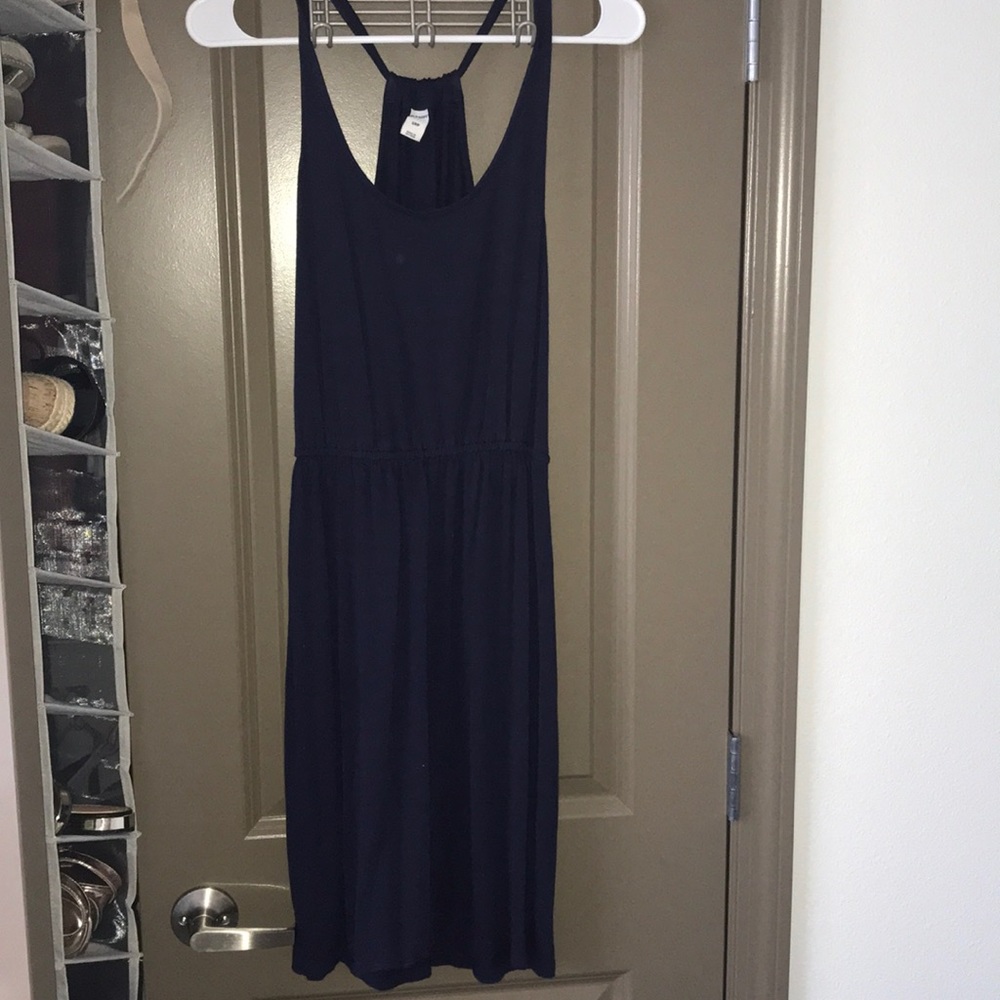 Navy blue dress